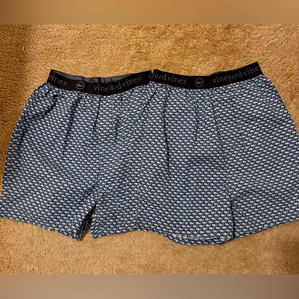 Vineyard Vines Blue Whale Boxers (2) for Boys - New w/o Tag